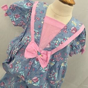 Vintage Floral Jumpsuit 3T